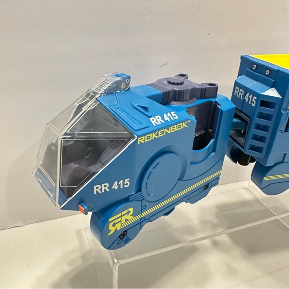 Vintage Rokenbok RR415 Monorail Train Car & Track Construction Toy Vehicle WORKS - Picture 4 of 14